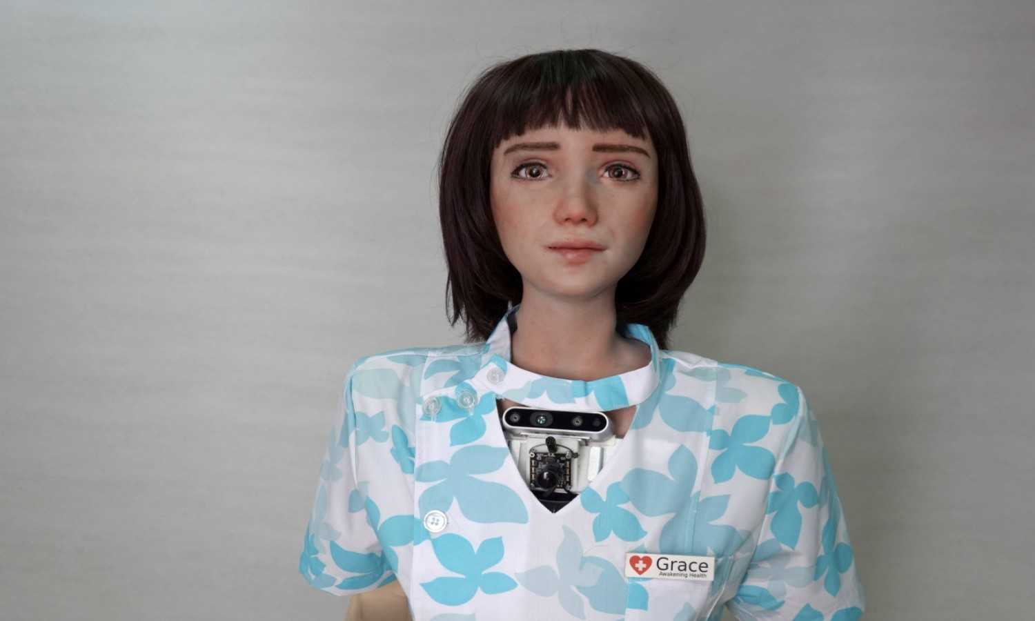 Perusahaan Hongkong Ciptakan Robot Perempuan Untuk Rawat Pasien Covid