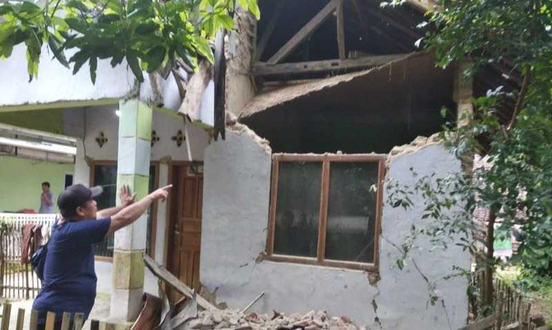 Ribuan Rumah Rusak Akibat Gempa Banten