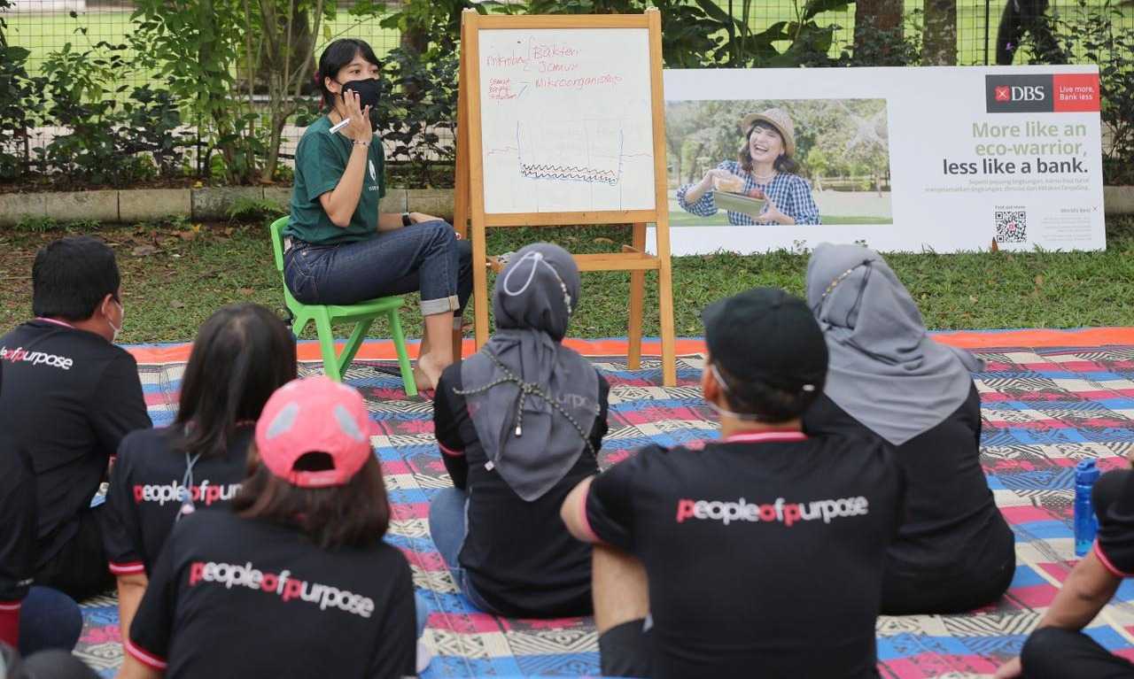 DBS Indonesia Dan Kebun Kumara Ajak Masyarakat Kelola Sampah Makanan