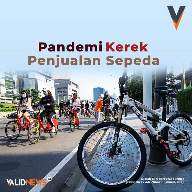 Pandemi Kerek Penjualan Sepeda