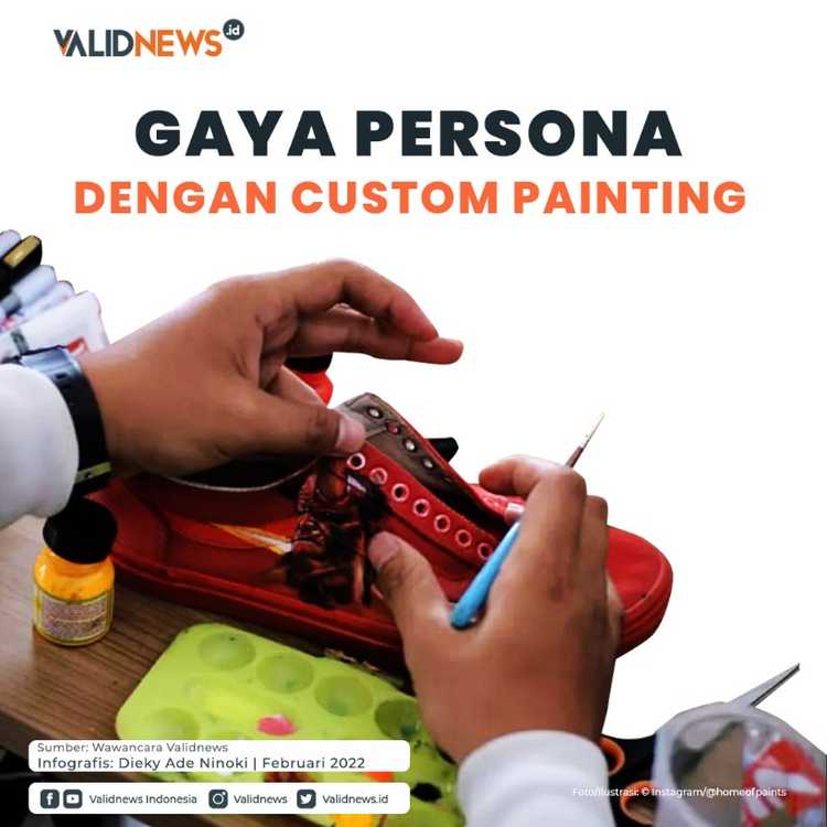 Gaya Personal dengan Custom Painting