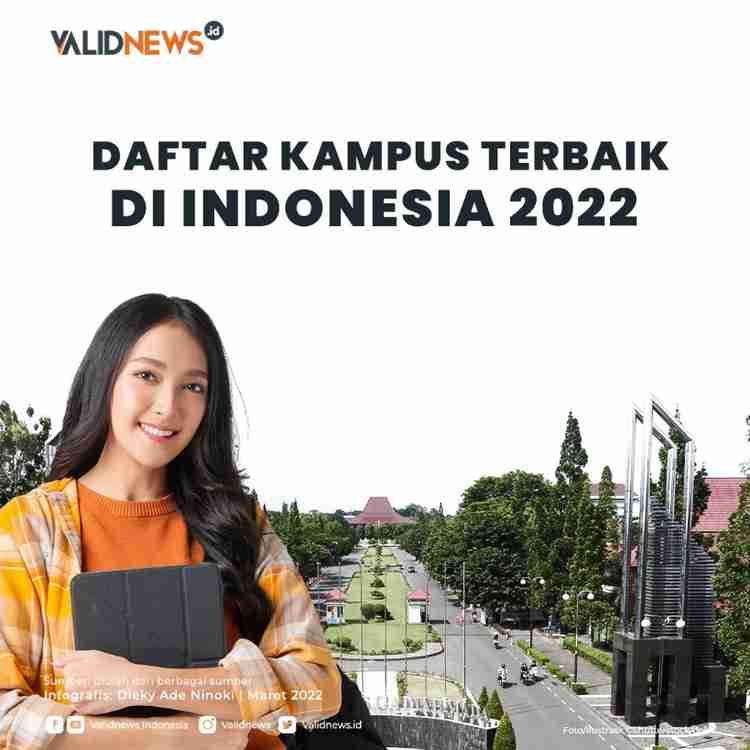 Daftar Kampus Terbaik di Indonesia 2022
