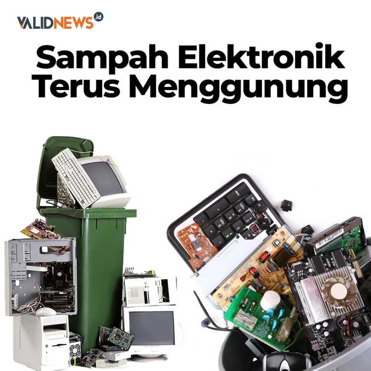 Sampah Elektronik Terus Menggunung