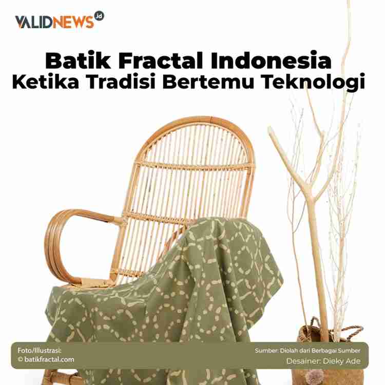 Batik Fractal Indonesia Ketika Tradisi Bertemu Tek