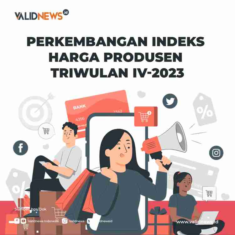 Perkembangan Indeks Harga Produsen Triwulan IV-202